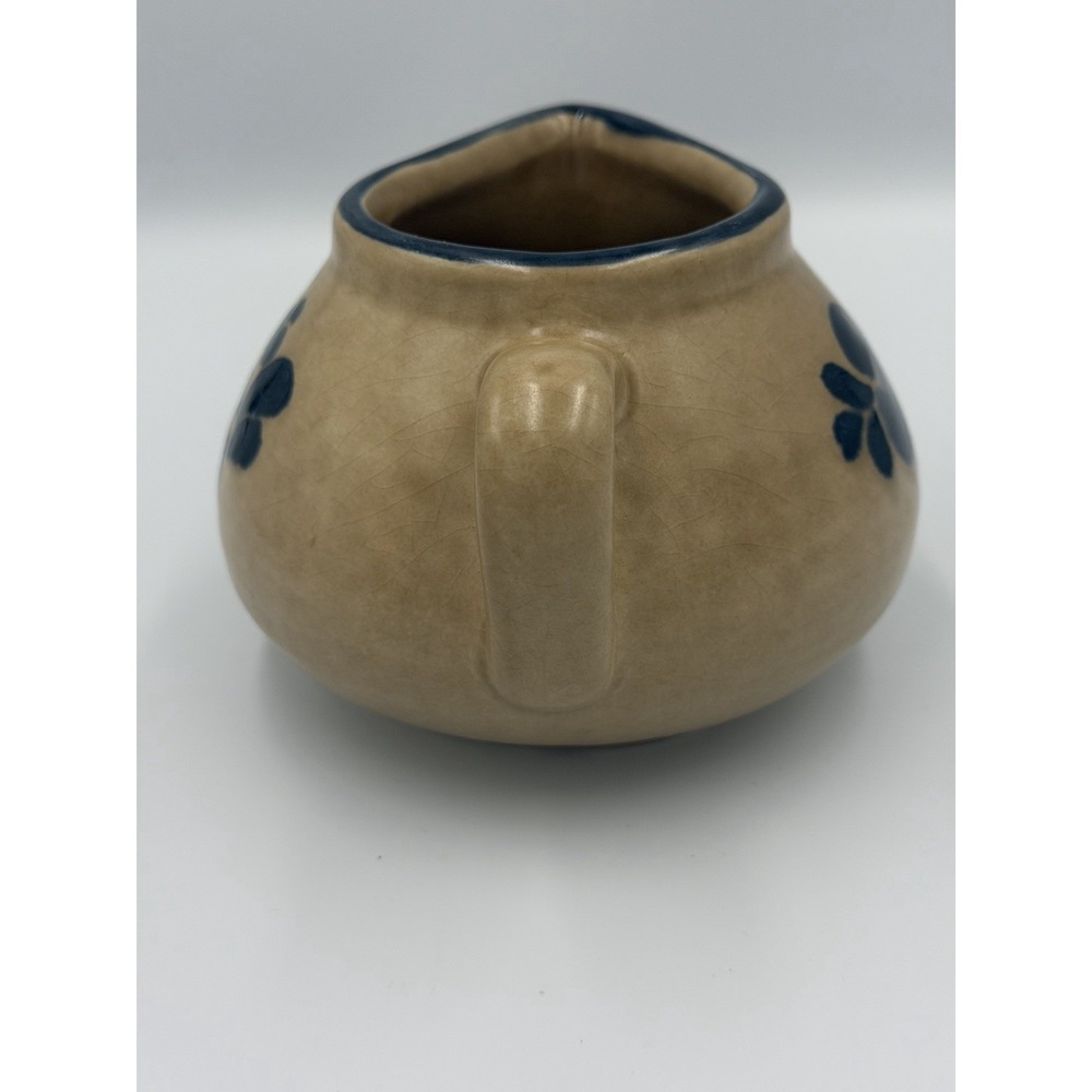 Pfaltzgraff Folk Art Vintage Stoneware Gravy Boat‎ Pitcher  #414Y - Picture 4 of 6
